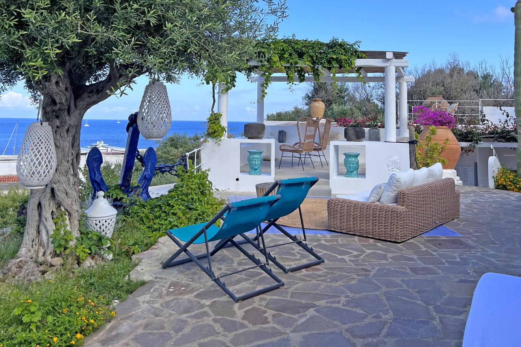Dependance La Caletta Hotel Panarea Luaran gambar